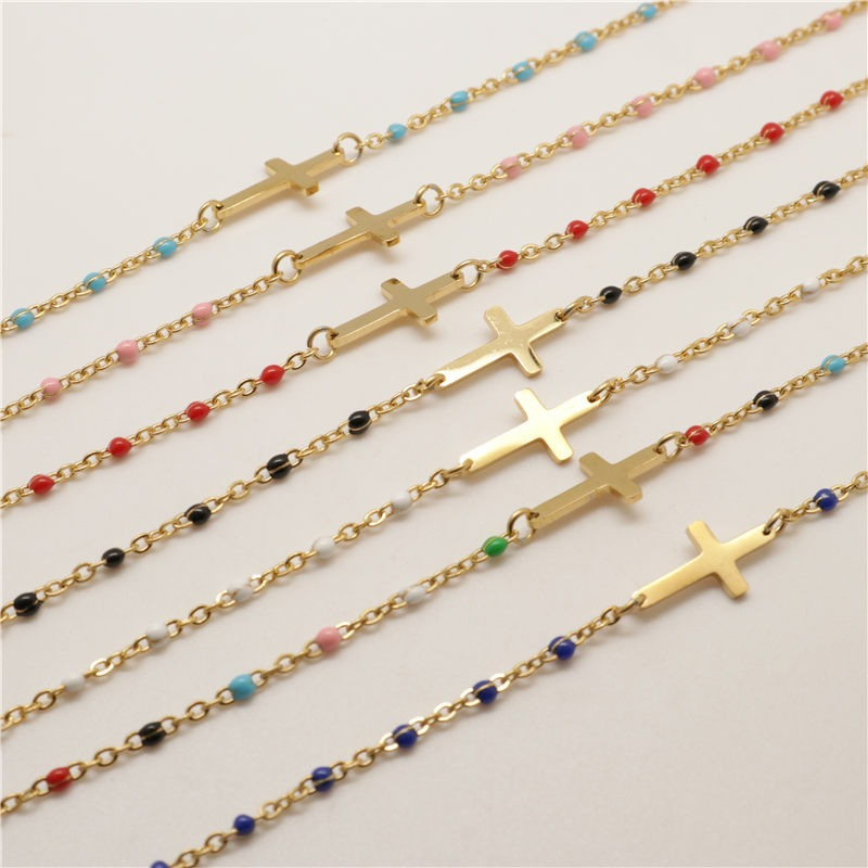 Cross Bracelet – Stainless Steel