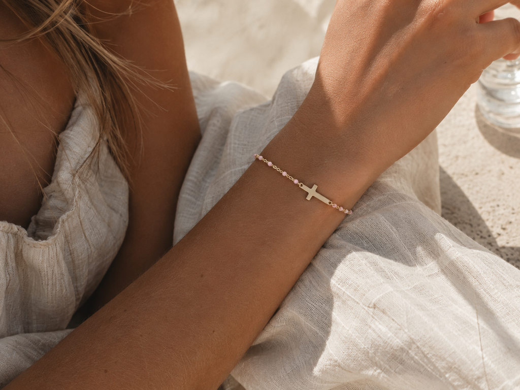 Cross Bracelet – Stainless Steel