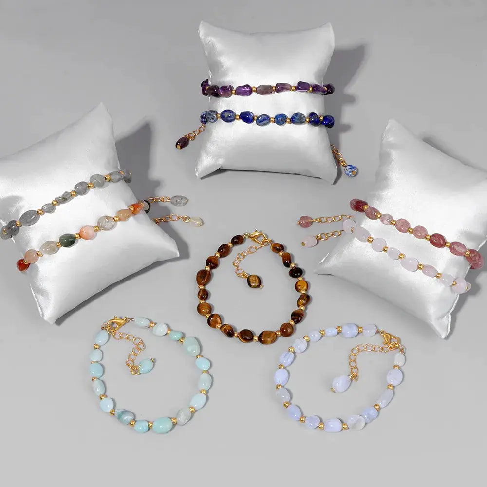 Natural Irregular Crystal Bracelet