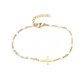 Cross Bracelet – Stainless Steel