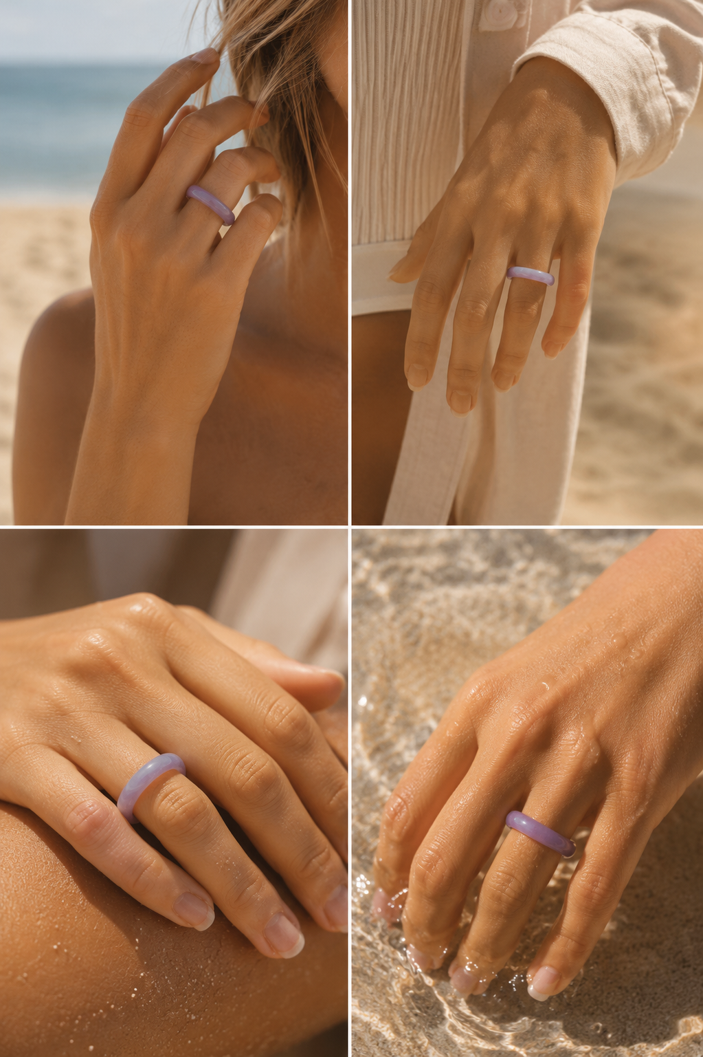 Natural Crystal Ring