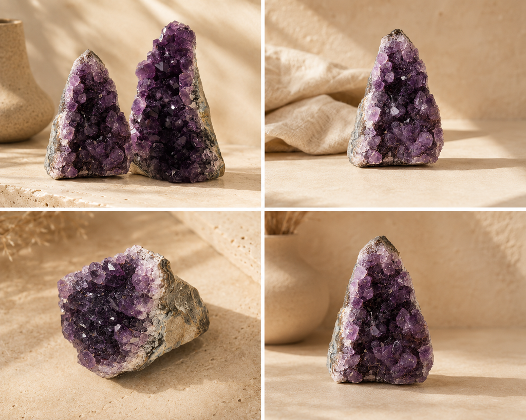 Amethyst Crystal Cluster
