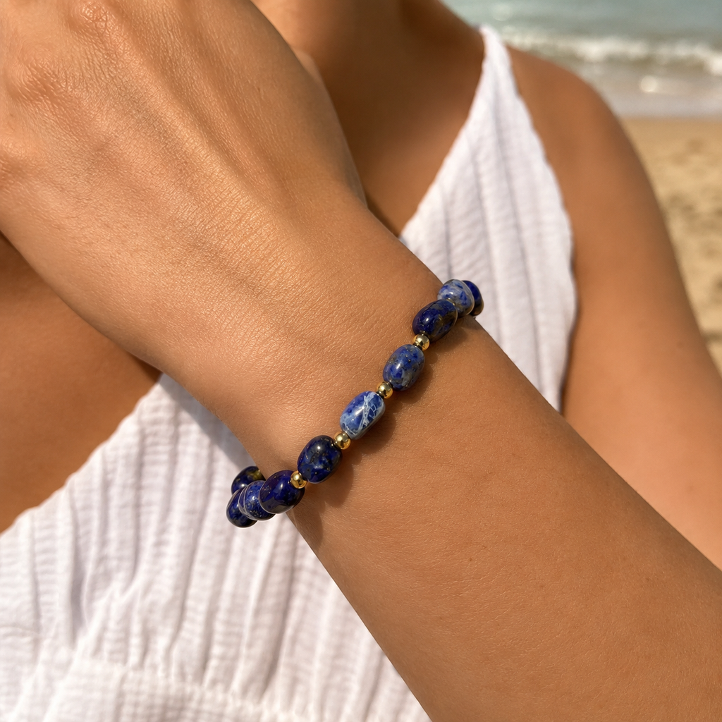 Natural Irregular Crystal Bracelet