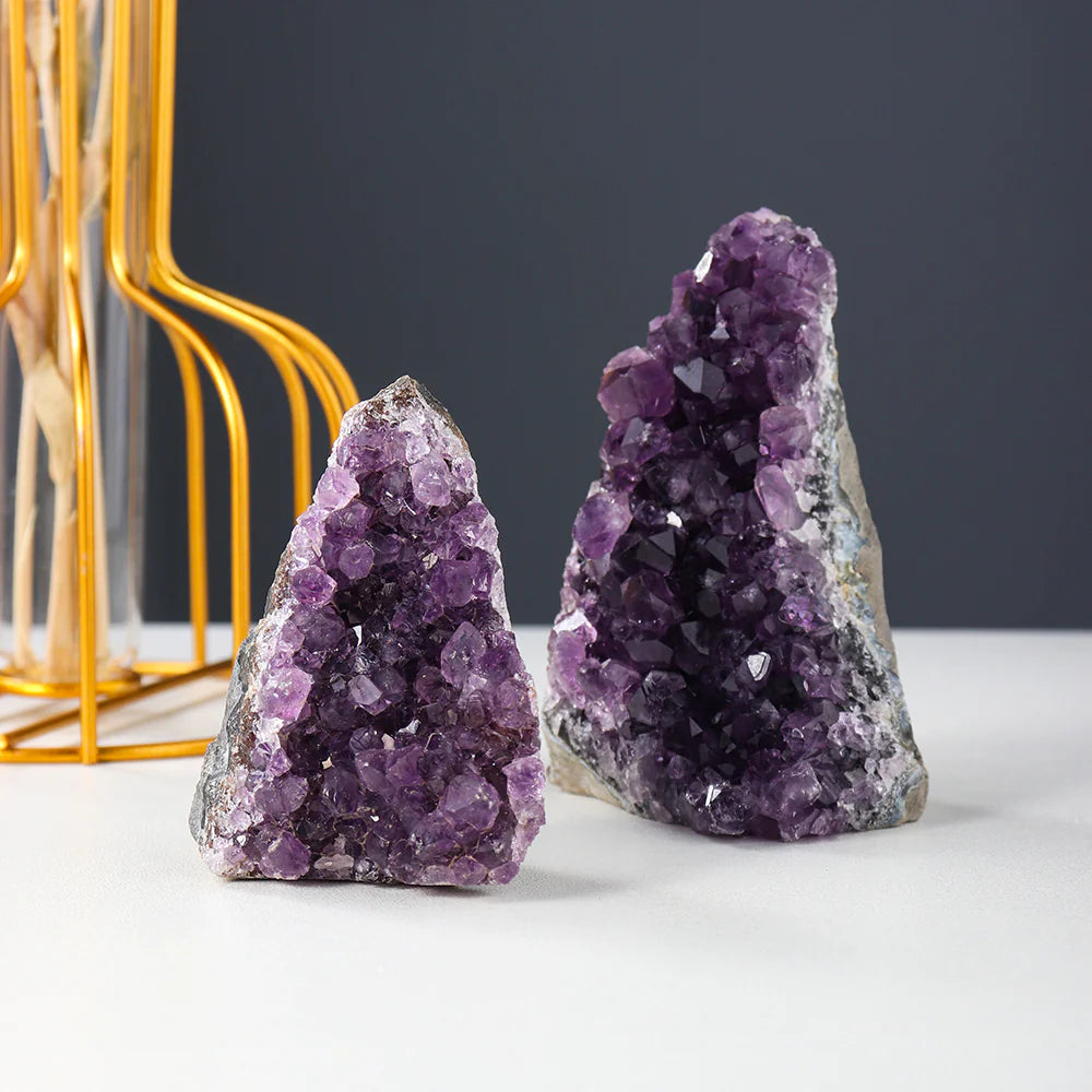 Amethyst Crystal Cluster Decoration