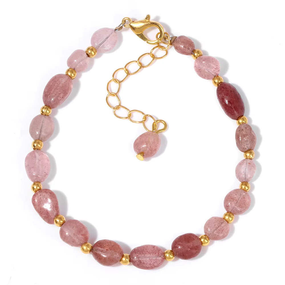 Natural Irregular Crystal Bracelet
