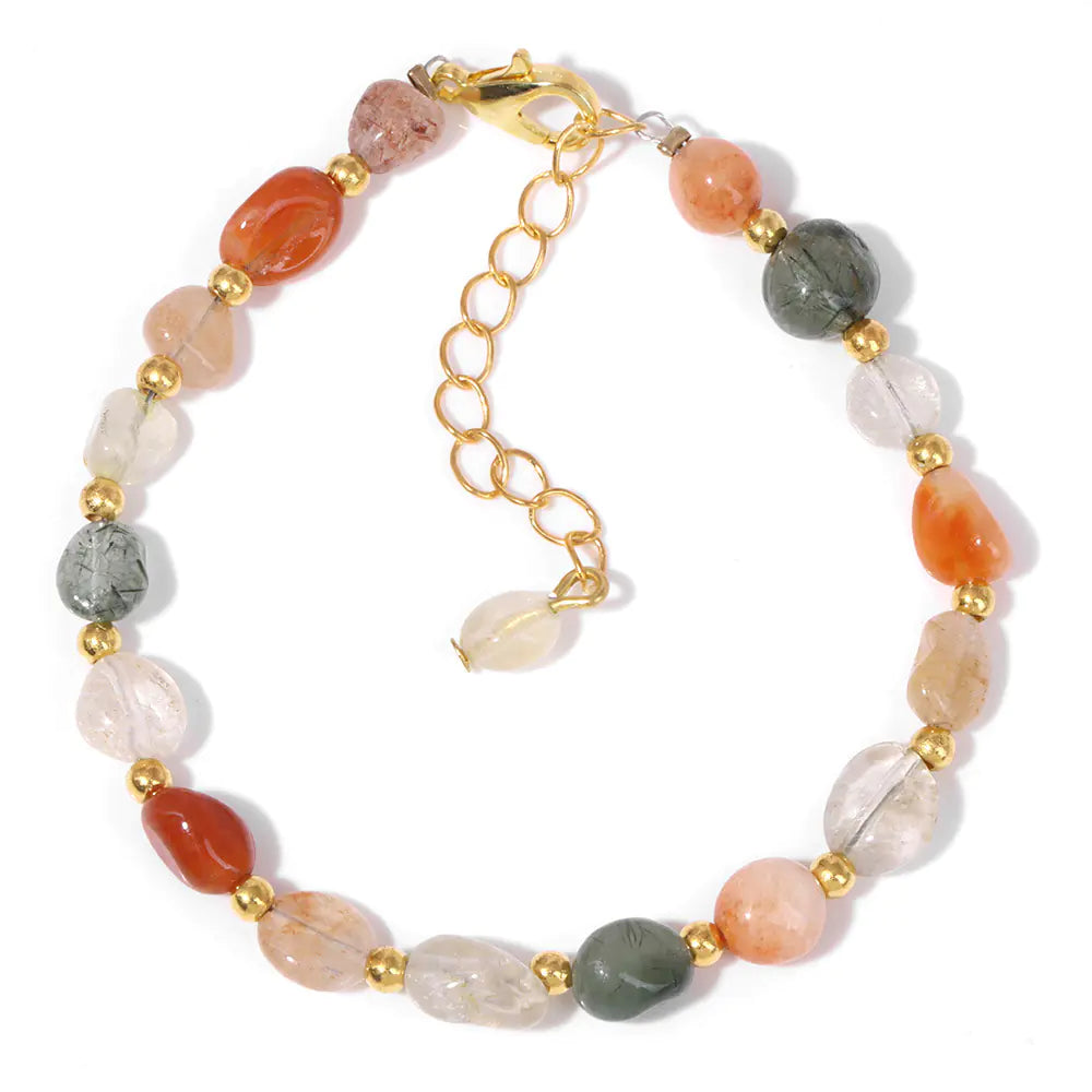 Natural Irregular Crystal Bracelet