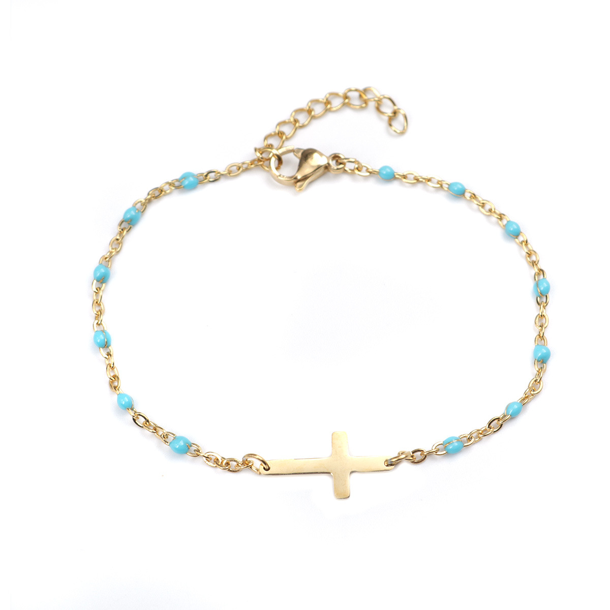Cross Bracelet – Stainless Steel