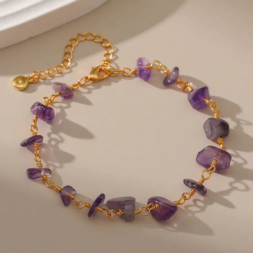 Bracelet of Crystal Stone Design